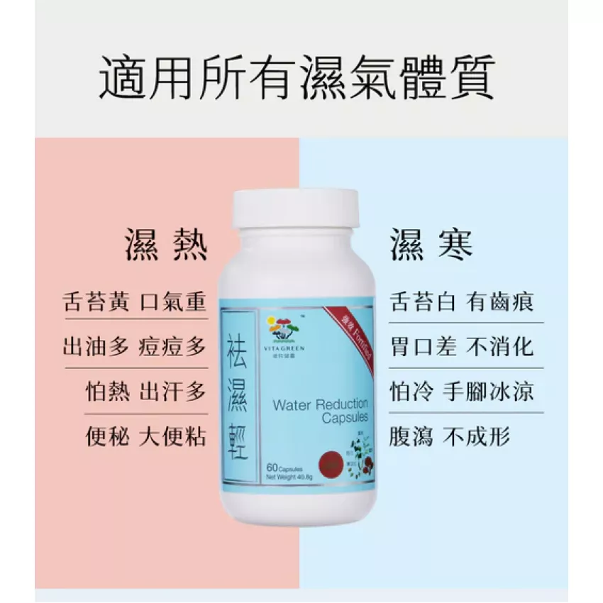 維特健靈-袪濕輕60粒