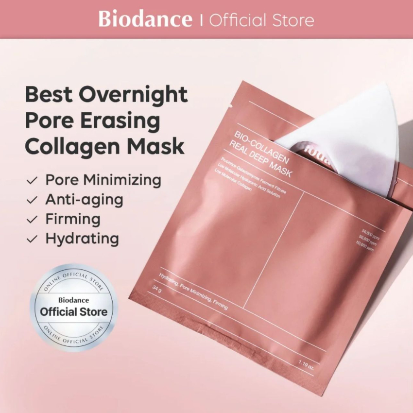 韓國Biodance Bio-Collagen Real Deep Mask 4PCS