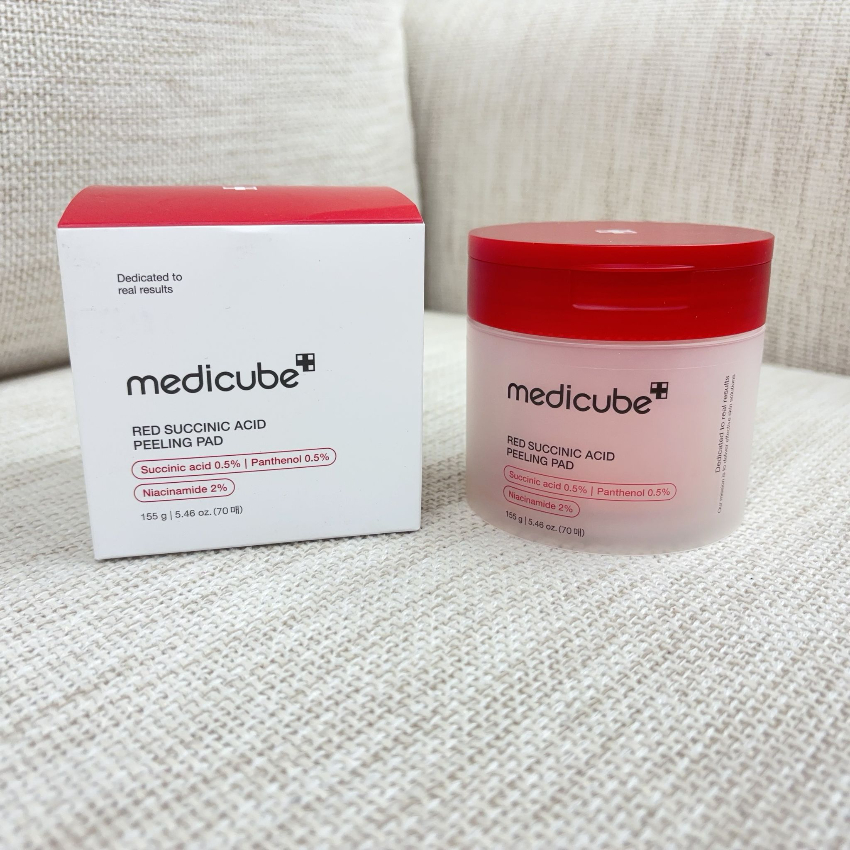 !MEDICUBE RED琥珀酸煥顏爽膚棉70PCS