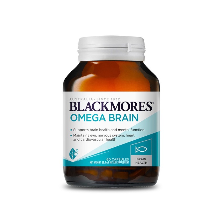 澳洲 Blackmores 澳佳寶高濃度DHA深海健腦四倍魚油60粒