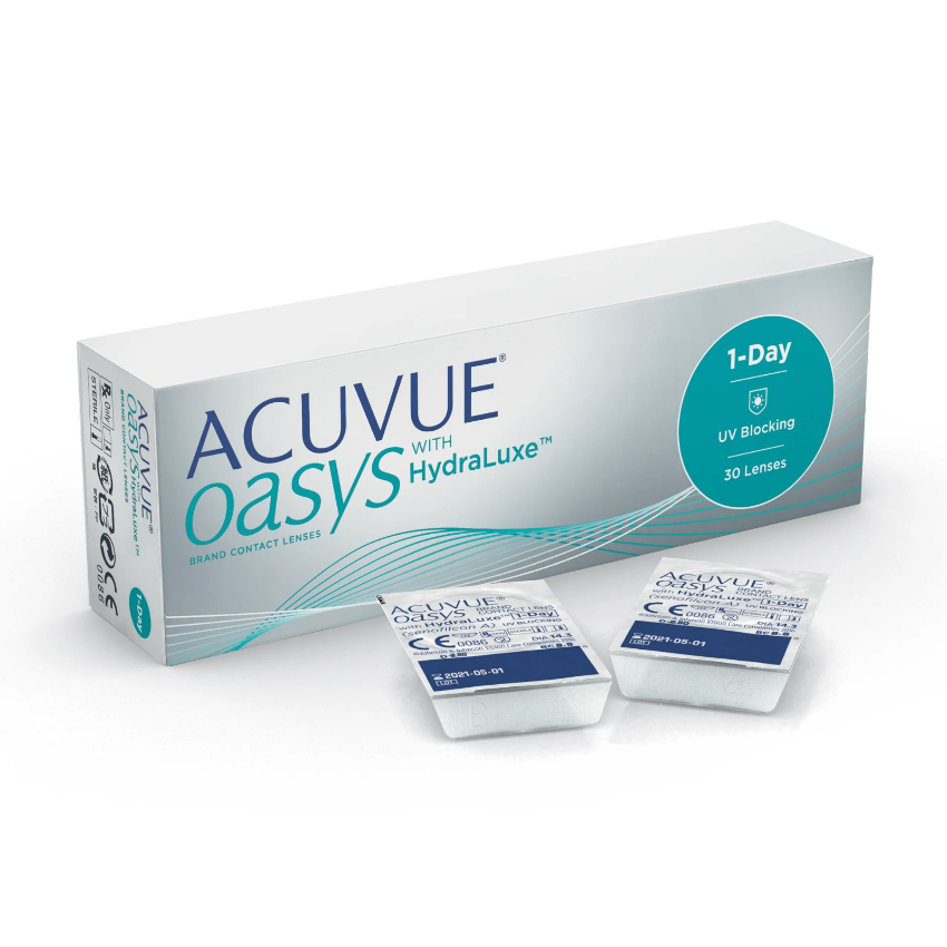 強生 Acuvue Oasys 1 Day 矽水凝膠 每日即棄隱形眼鏡 (30片)