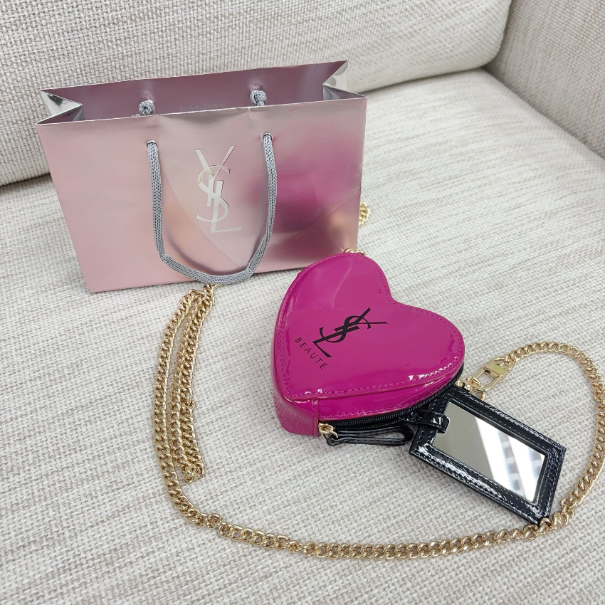 YSL Beauty心心Y贈品袋包安裝連鏈